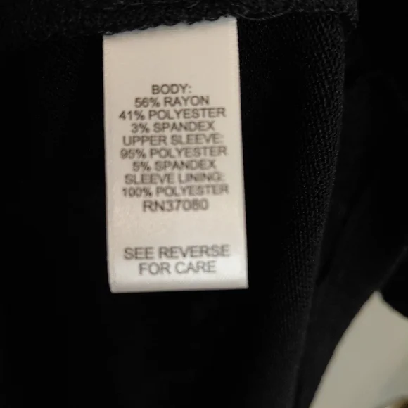 Mardi Gras Sequin Raglan Sleeve Black Sweater Size 18/20W Festival Parade - Picture 6 of 7